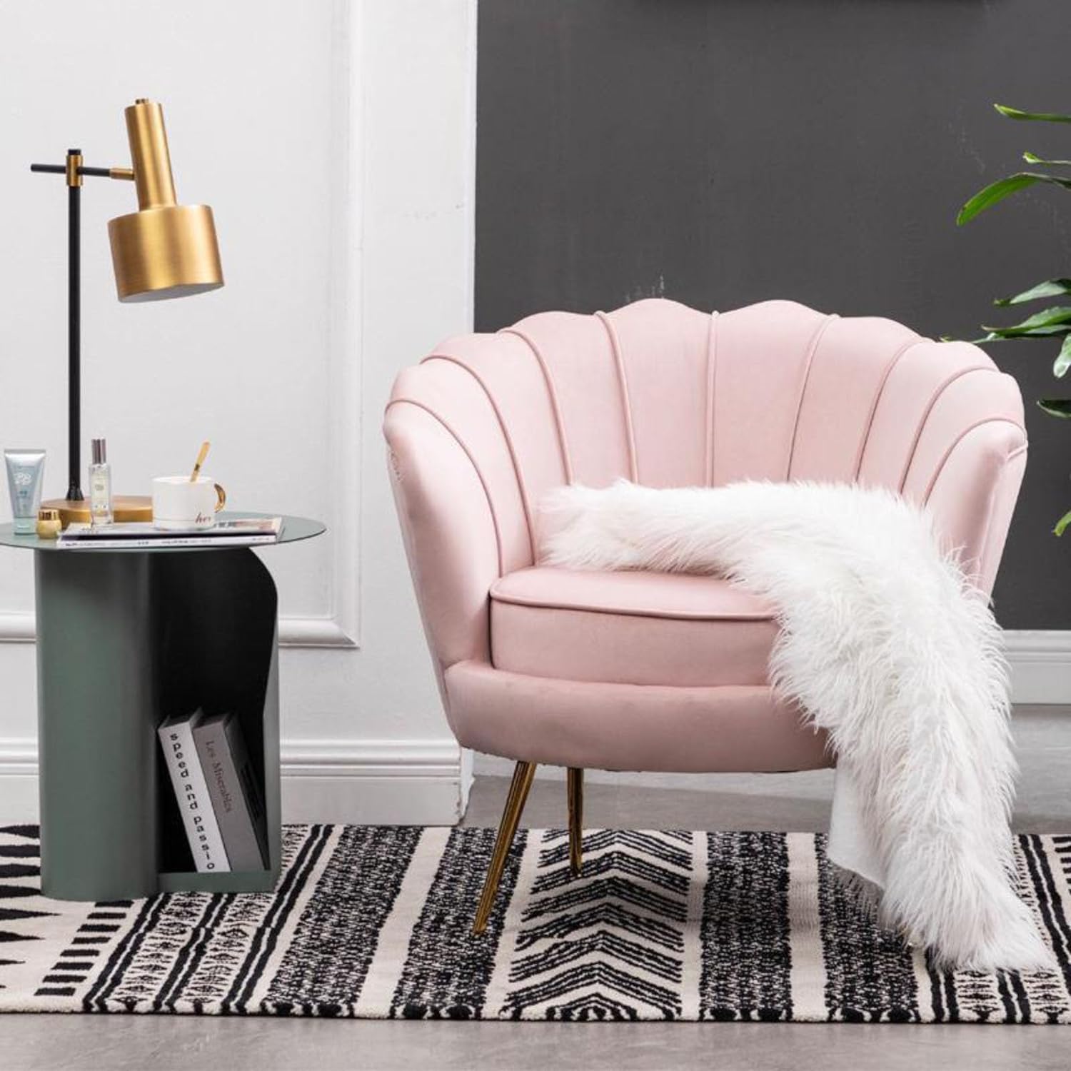 Retro Fabric Armchair