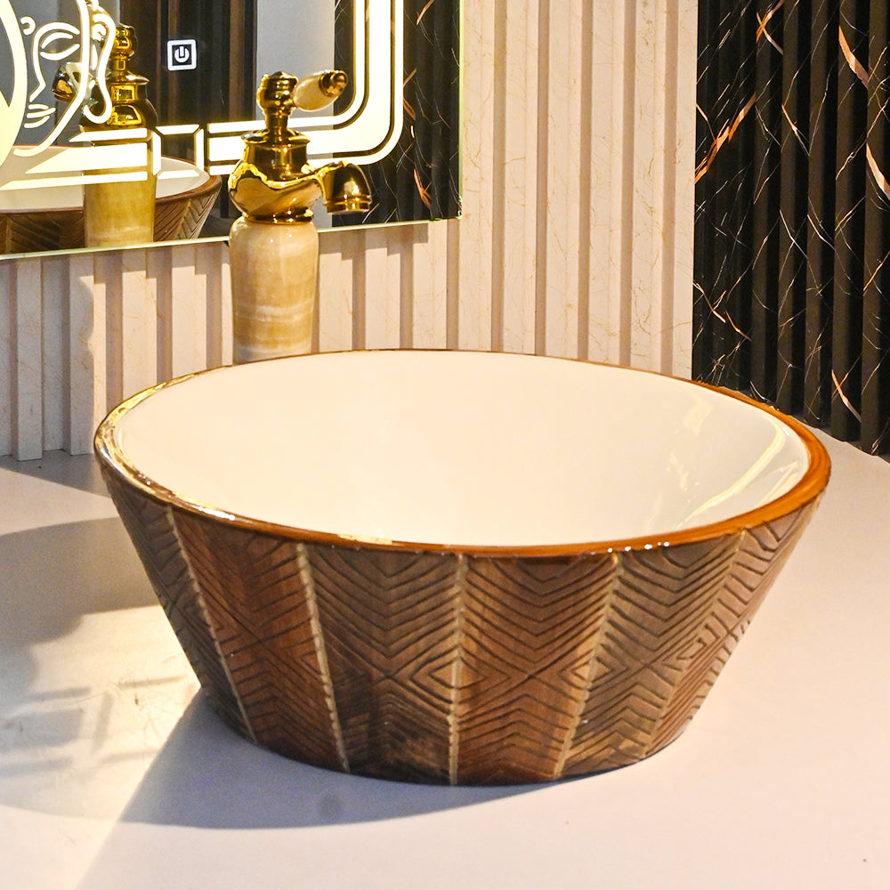 Round Shape Wash Basin