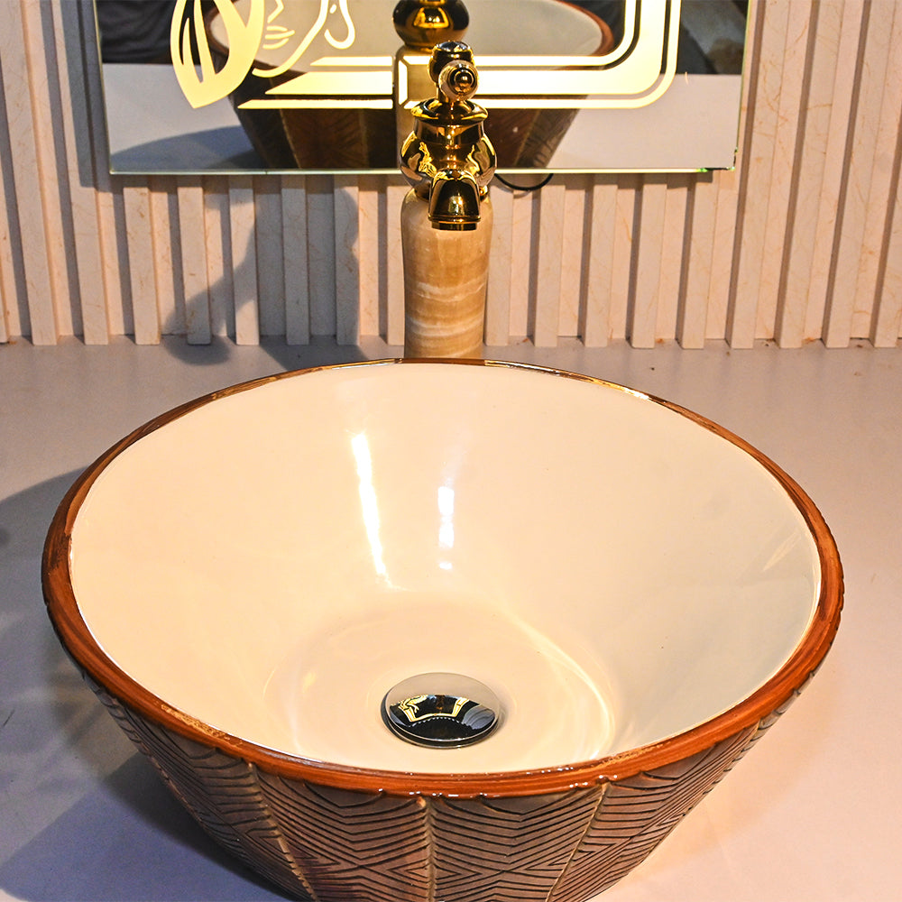 Round Shape Wash Basin