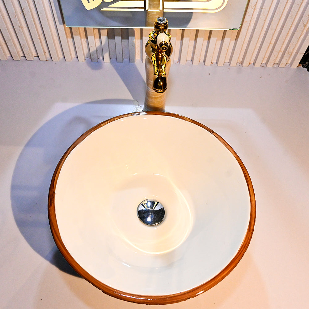 Round Shape Wash Basin