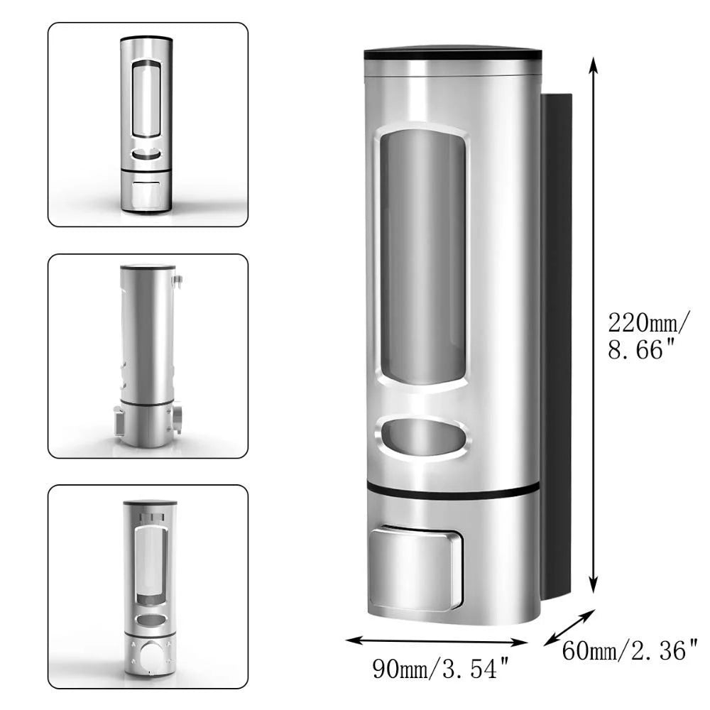Bathroom Soap Dispenser (Silver)