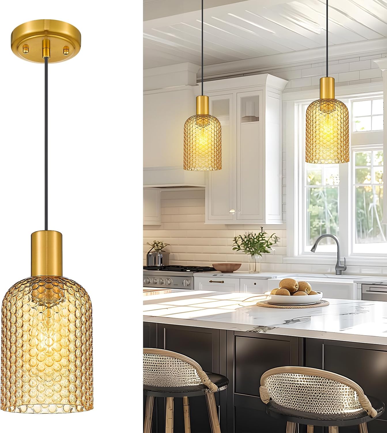 Modern Pendant Light, Small Hanging