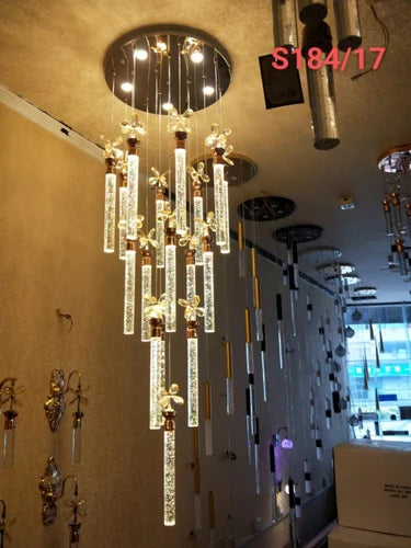 Luxury Gold Hanging Light , LED Colours(White, Warm white , gold)