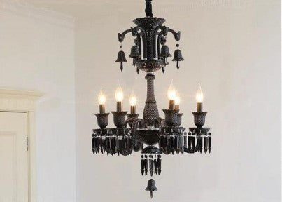 Black Crystal Chandelier