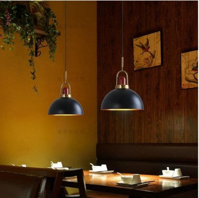 Light luxury bedside pendant lamp