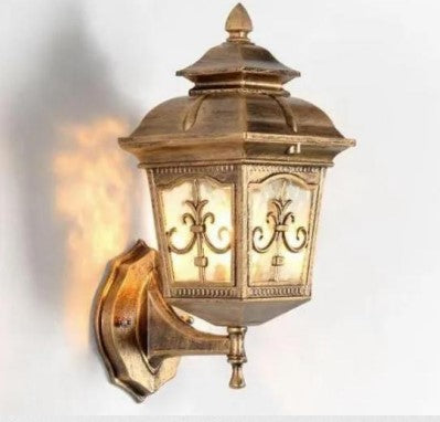 Golden Small Outdoor LAMP