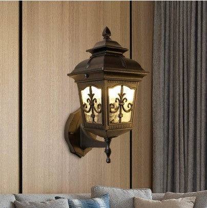 Golden Small Outdoor LAMP