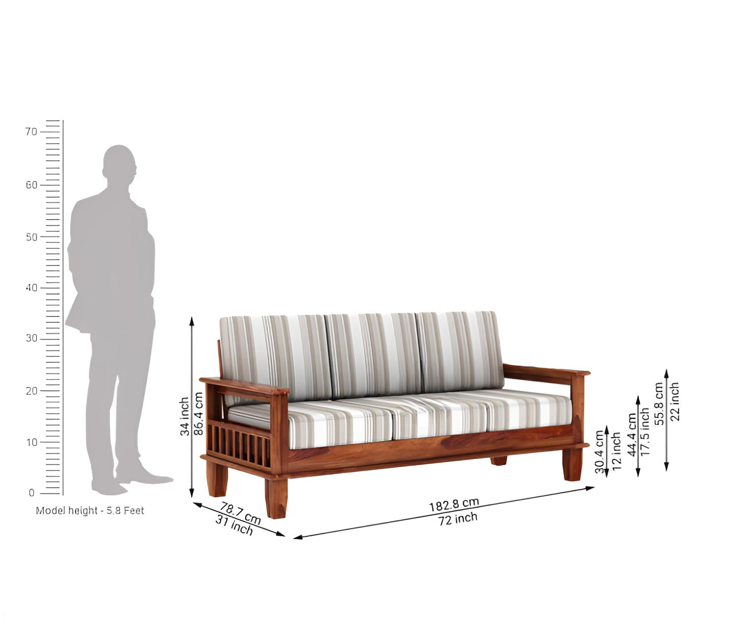2 Seater Sofa