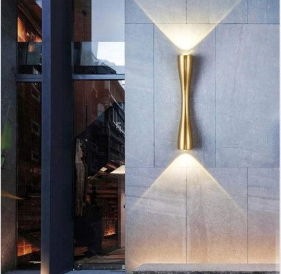 Aluminium Abstract Shaped Wall Light