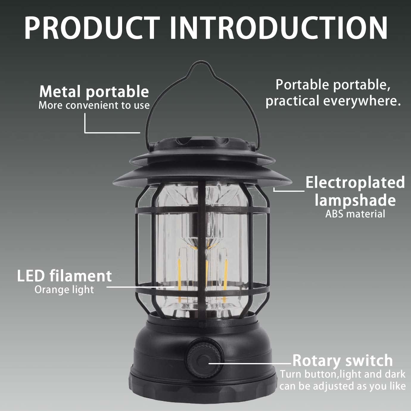 Rechargeable Camping Lantern