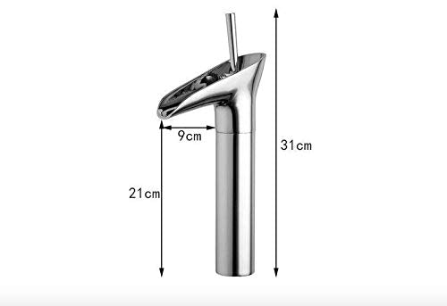 Vintage Style Waterfall Faucet (Silver)