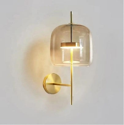 Contemporary LED wall lamp designed