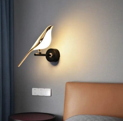 Chirpy Bird LED Wall Scone