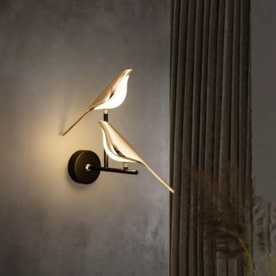 Chirpy Bird LED Wall Scone