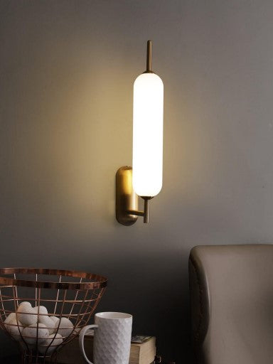 A modern wall-mounted light Scones