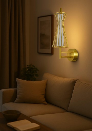 Deer Wall Lamp with Elegant Look