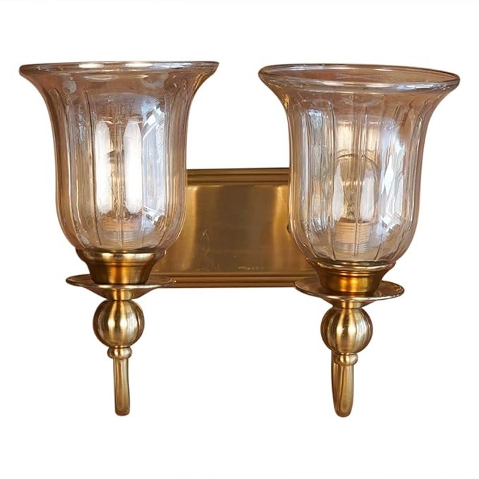Portuguese Style Wall Lamp Double Glass