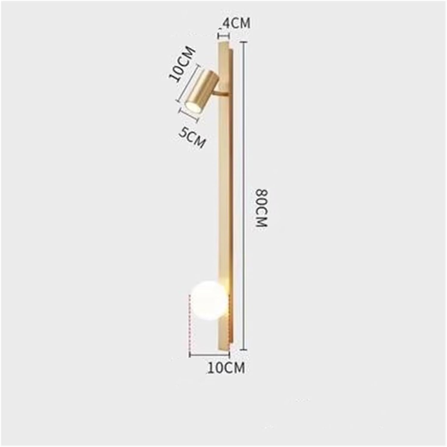 Copper led Wall lamp