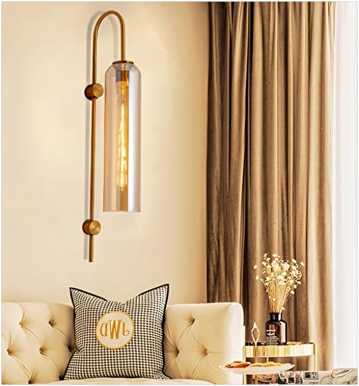 Manere Teal Green Glass Wall Light
