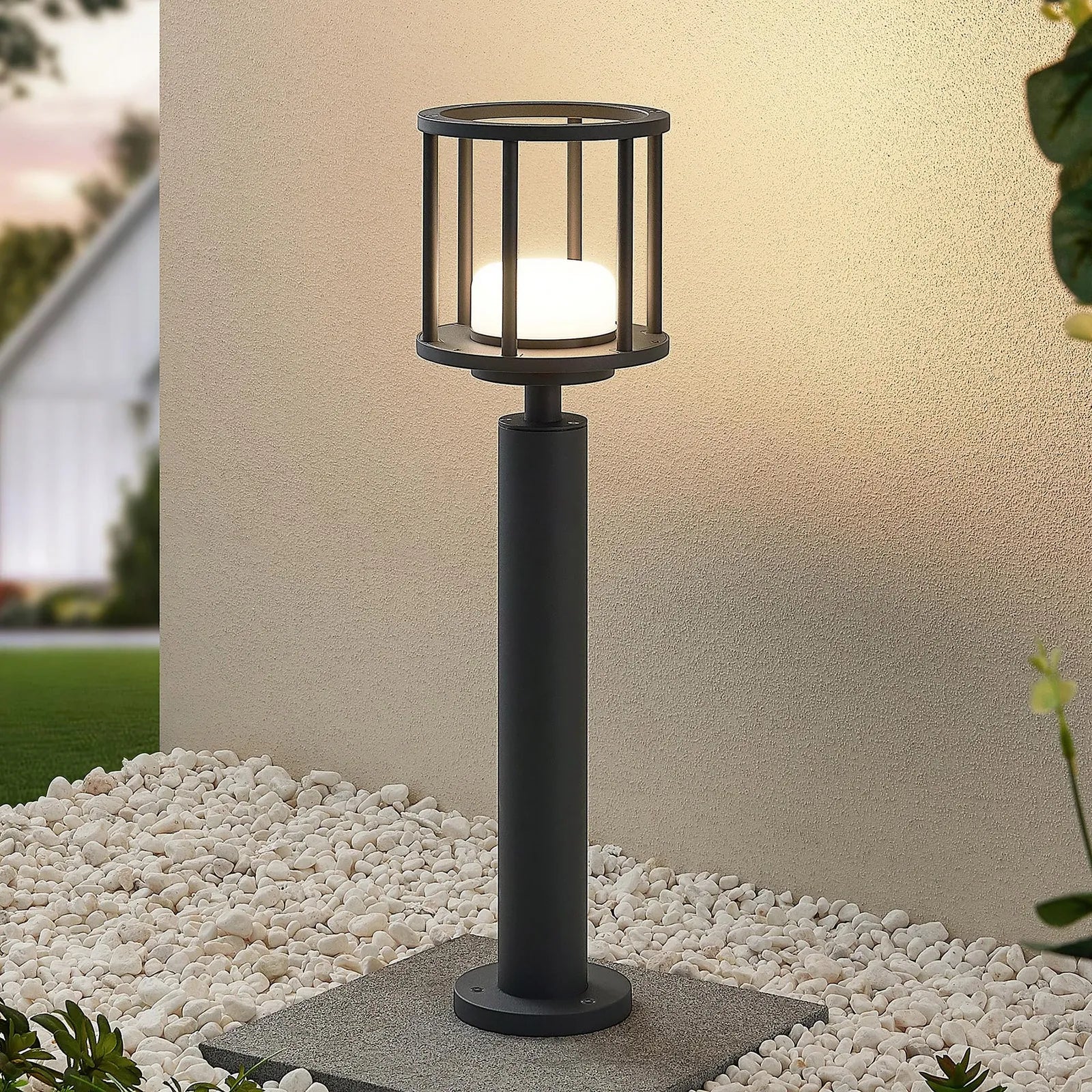 Berenice path light, 60 cm, dark grey, metal, GX53