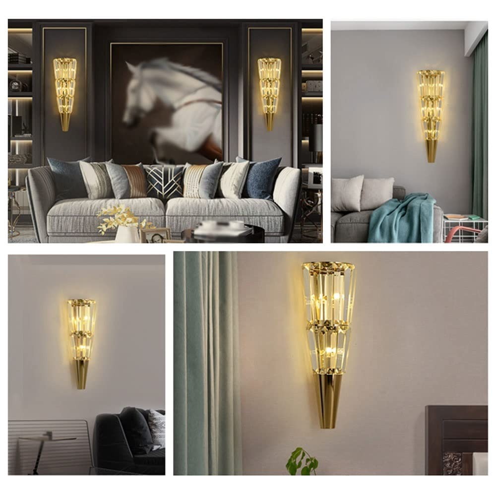 Three-Color Dimmable Wall Light Sconce - LED Wall Lamp Vanity Light Fixtures