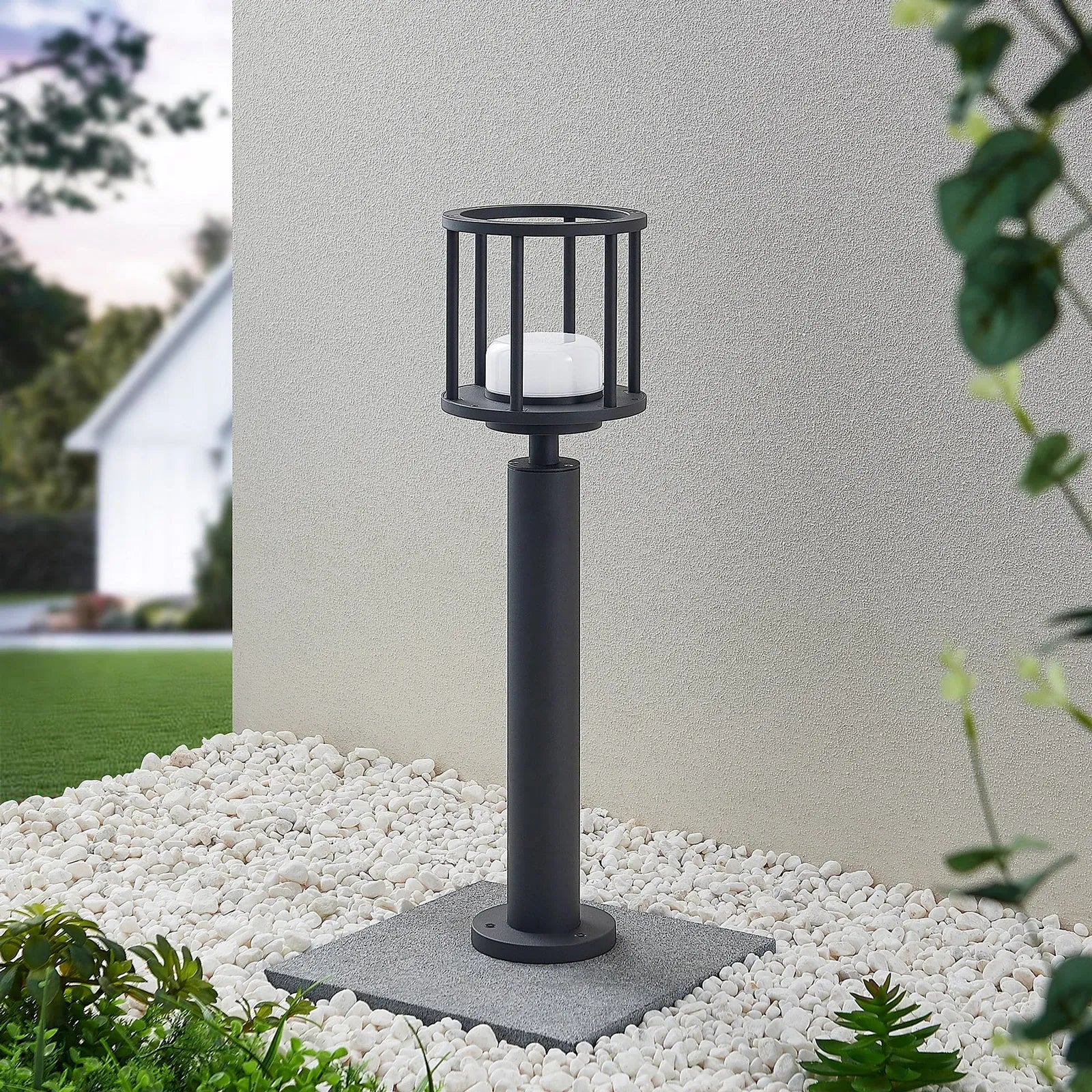Berenice path light, 60 cm, dark grey, metal, GX53