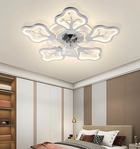 600Mm Low Ceiling Light With Fan Led Chandelier