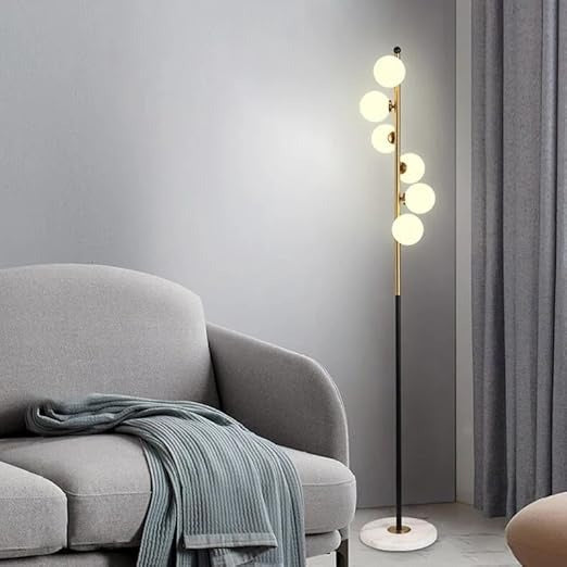 Prosper Glass Balls Luxury LED Floor Lamp