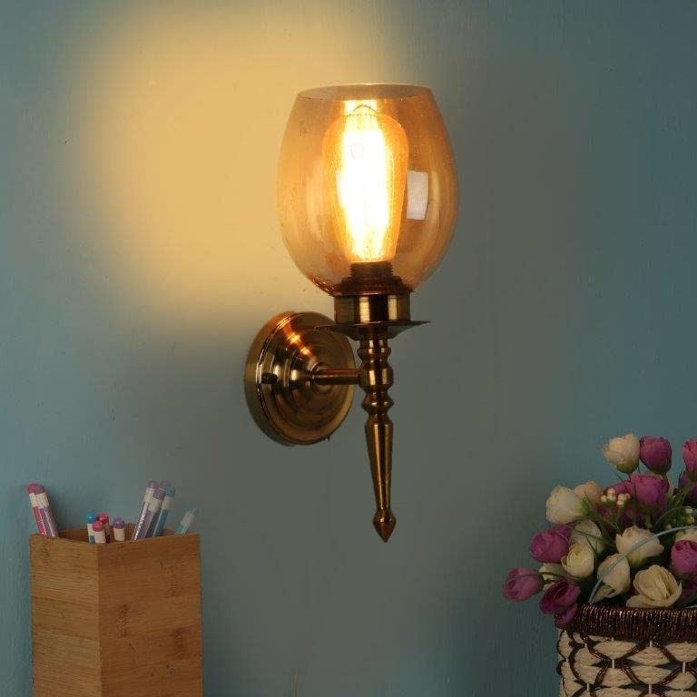 Neoteric Iron Wall Lights Antique Gold