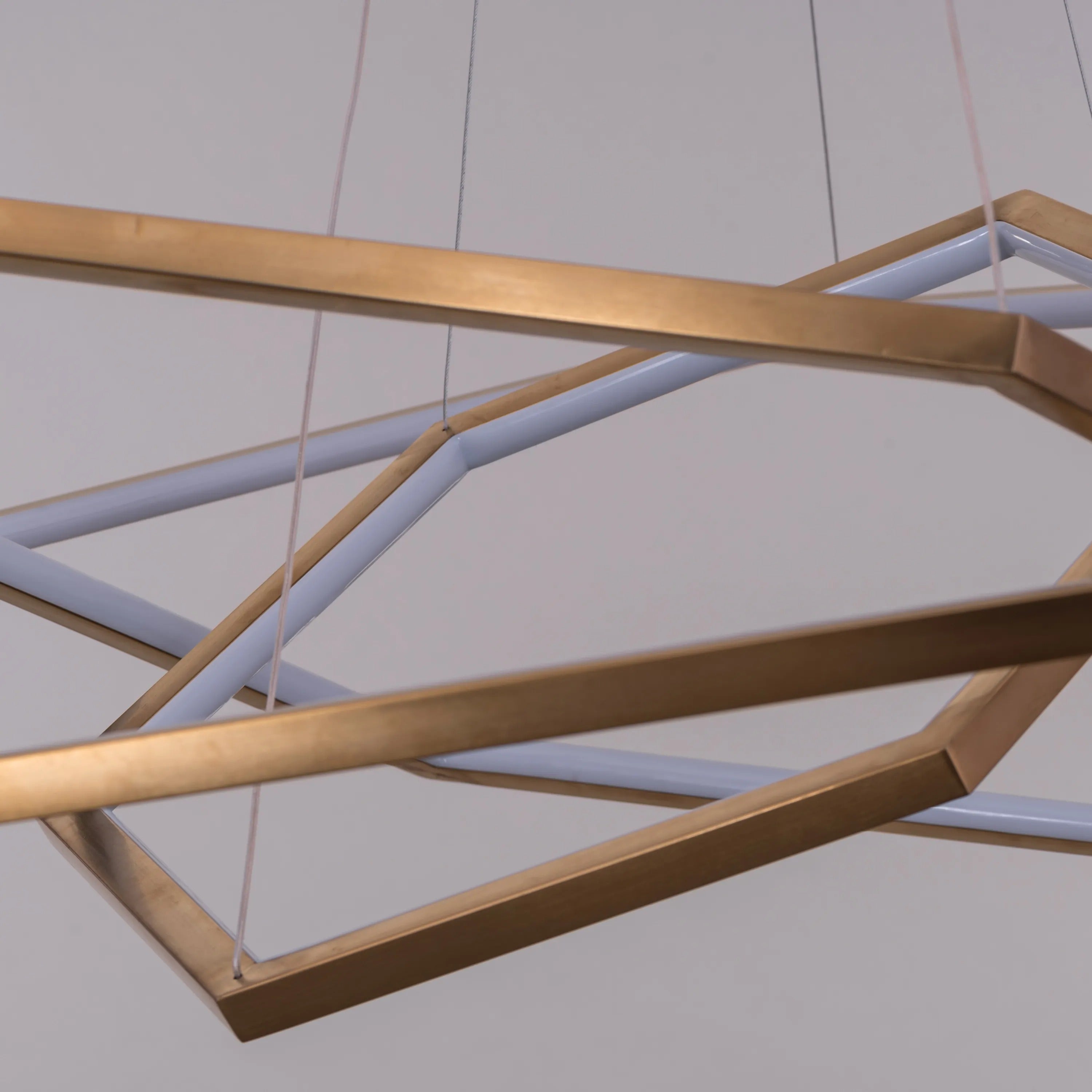 Night Grand 6 Hexagon Chandelier