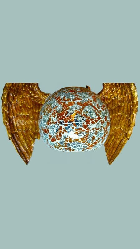 Wall Lamp Light Decorative for Living Room, Restaurant, Hallway, Kitchen, Over The Dining Table, Hotels, Malls (without Bulb)