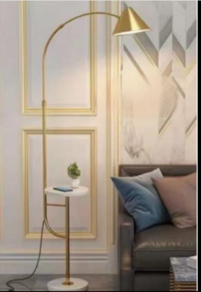 Modern Table Shelf Floor Lamp