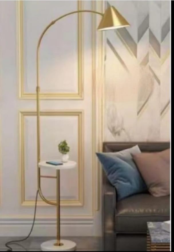Modern Table Shelf Floor Lamp