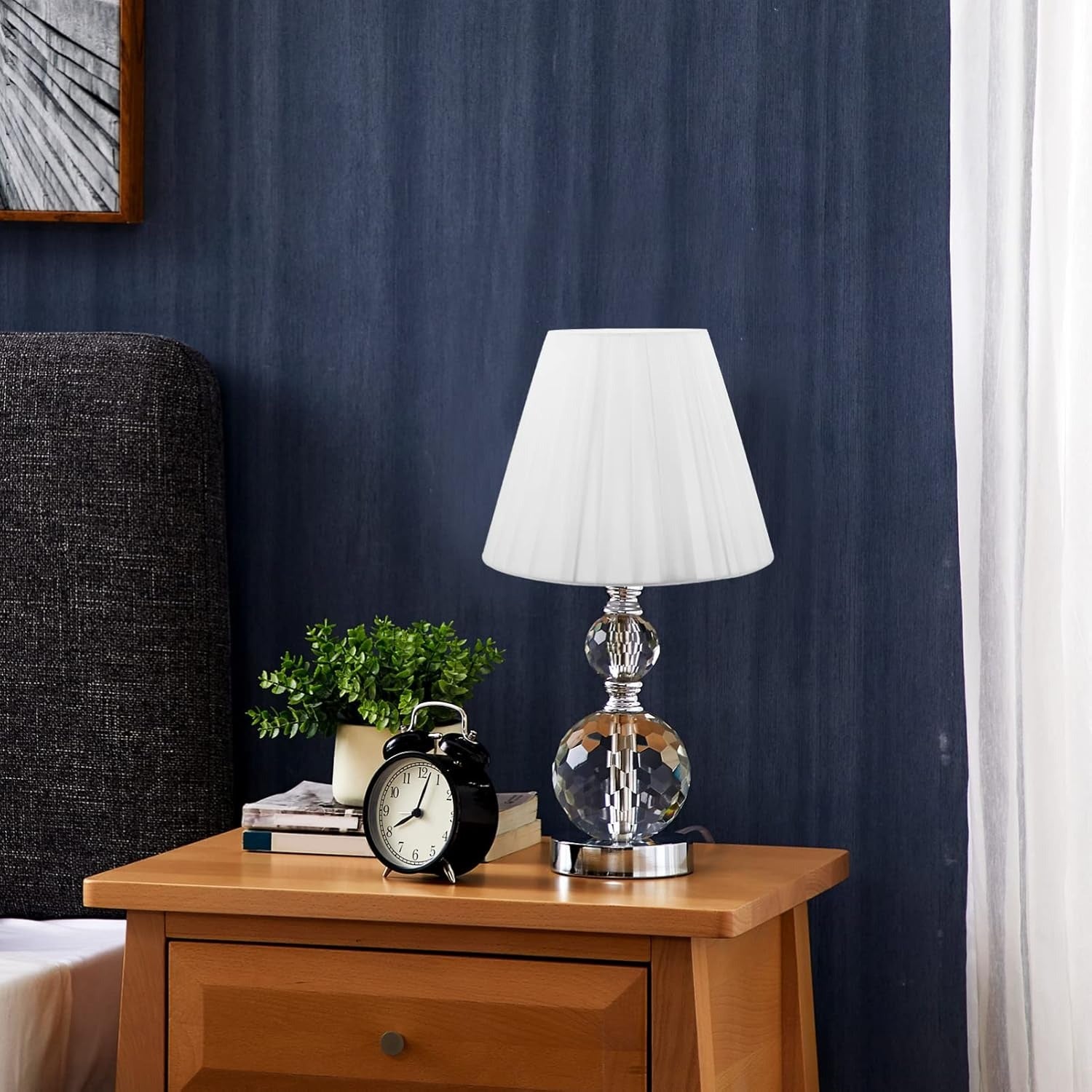 Pleats Lampshade Clip On Light Cover Table Standing Lamp