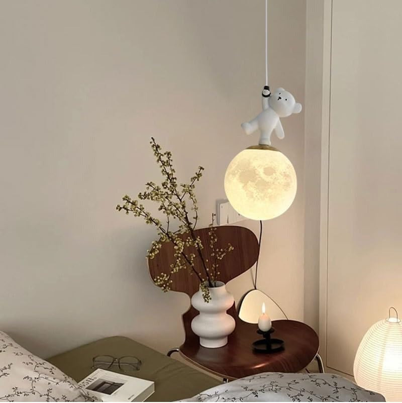 Modern Resin Globe Pendant Light