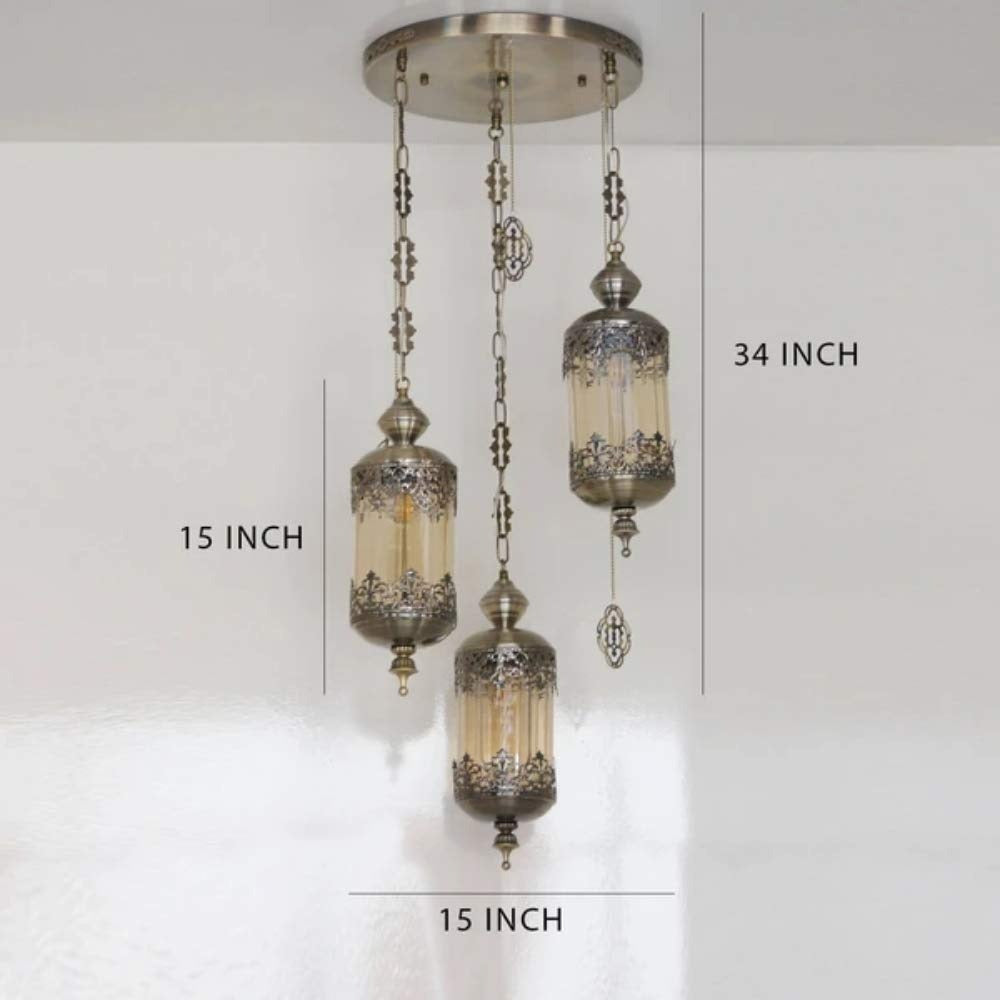 Moroccan Hanging Ceiling Pendant Light Jhumar