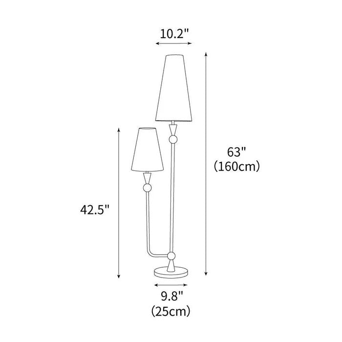 Twin Peaks Floor Lamp