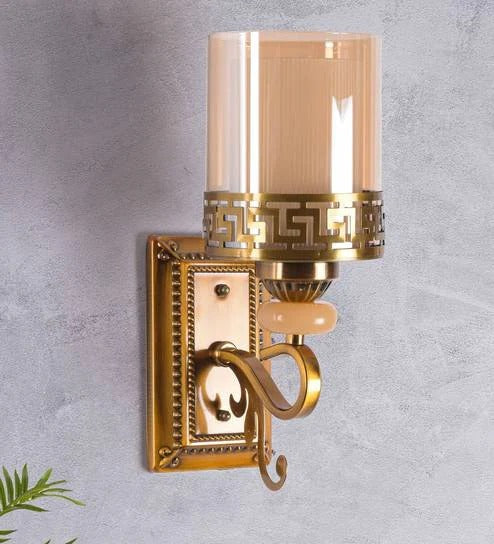 Matteo Metal Wall Mounted Uplight Sconce (Brass)
