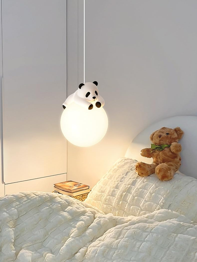 Polar Bear Kids Room Pendant Ceiling Light - Warm White
