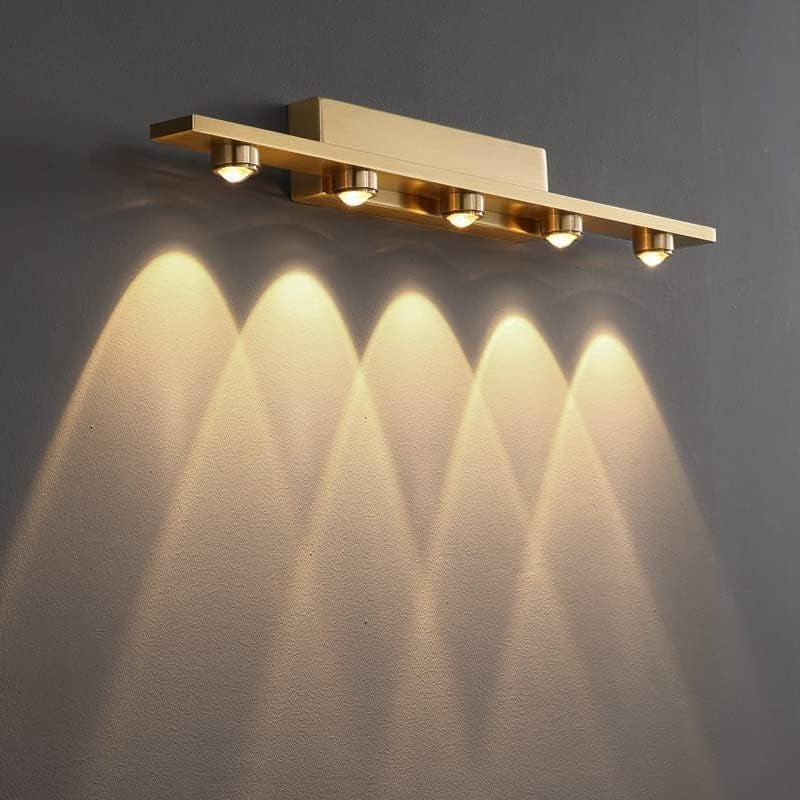 Led Gold Body LED Wall Lights Mirror Vanity Picture Lamp