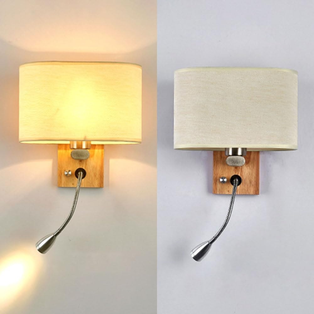 Indoor Wall Sconces with LED Spotlight