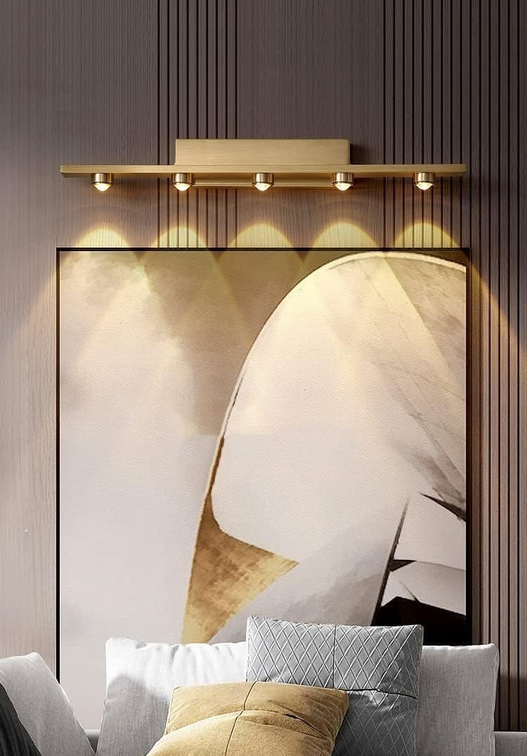 Led Gold Body LED Wall Lights Mirror Vanity Picture Lamp