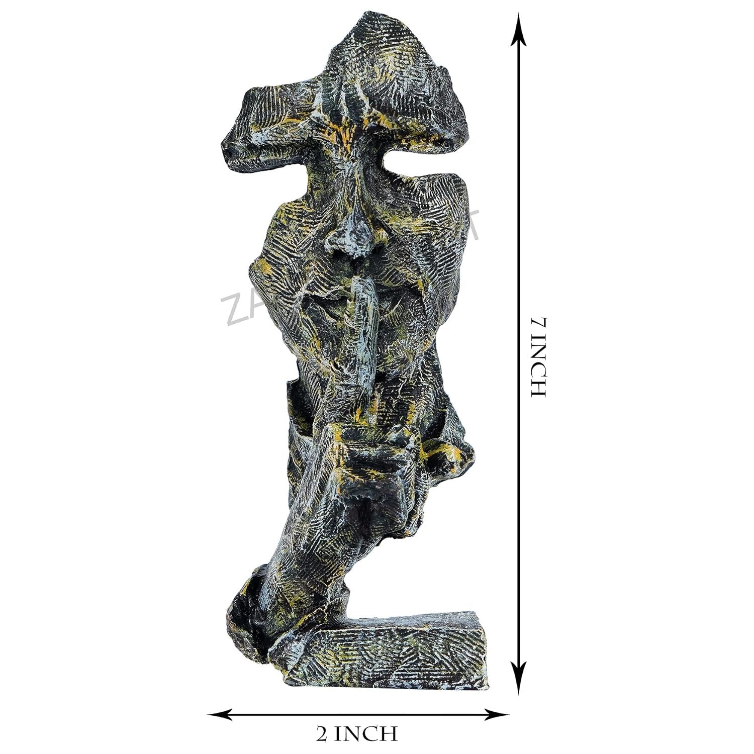 Home Decor Multicolour Men face Shaped Figurine