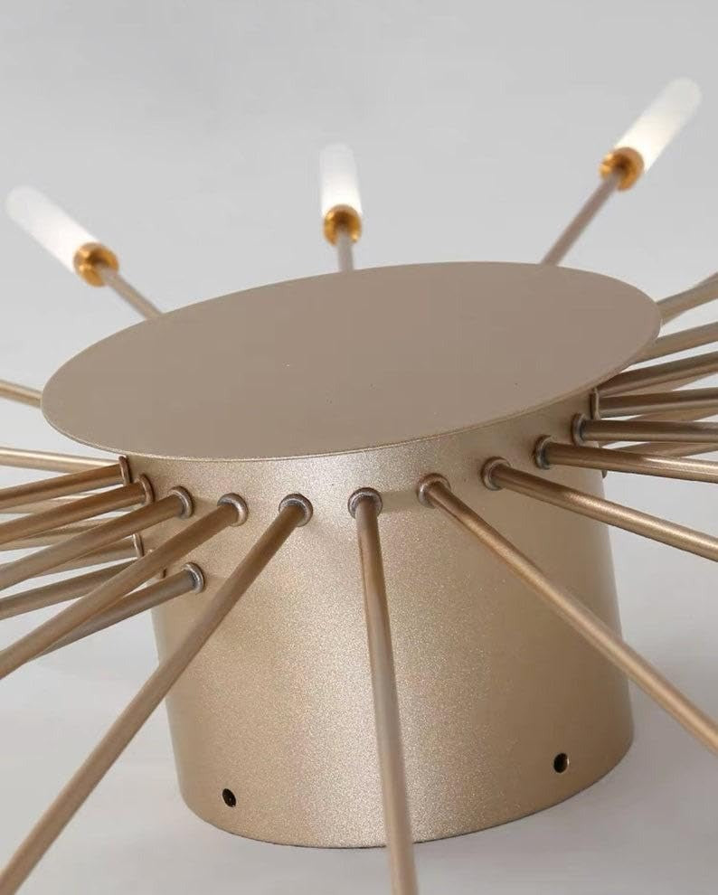 Gold Body LED Chandelier Ring