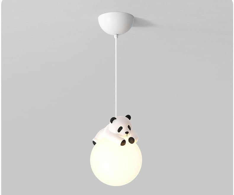 Polar Bear Kids Room Pendant Ceiling Light - Warm White