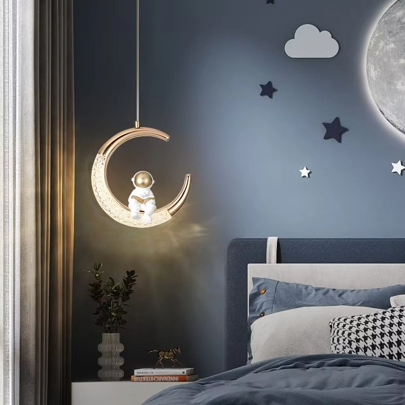 Hanging Lamps Kids Room Bedside Small Chandelier