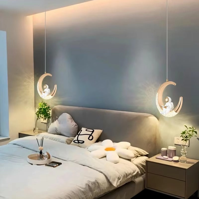 Hanging Lamps Kids Room Bedside Small Chandelier