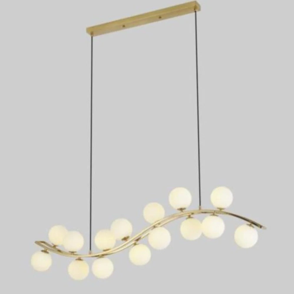 Modern Minimalistic Frosted Ball Led Pendant Hanging Lamp