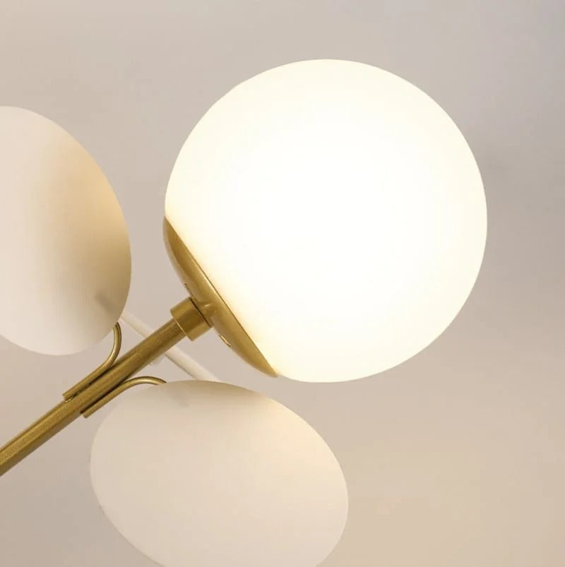The Shades of Grey Glass Floor Lamp