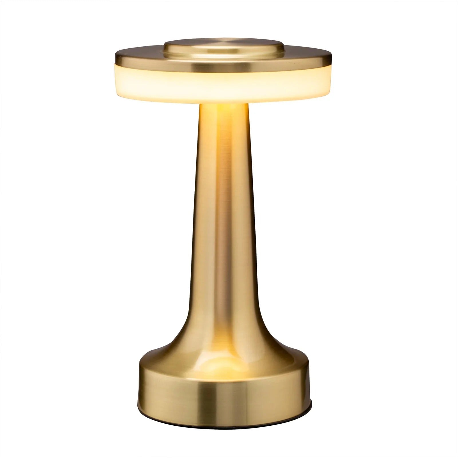 LED Table Lamp with Touch Sensor, 3-Levels Brightness, Rechargeable Night Light for Kids Nursery,